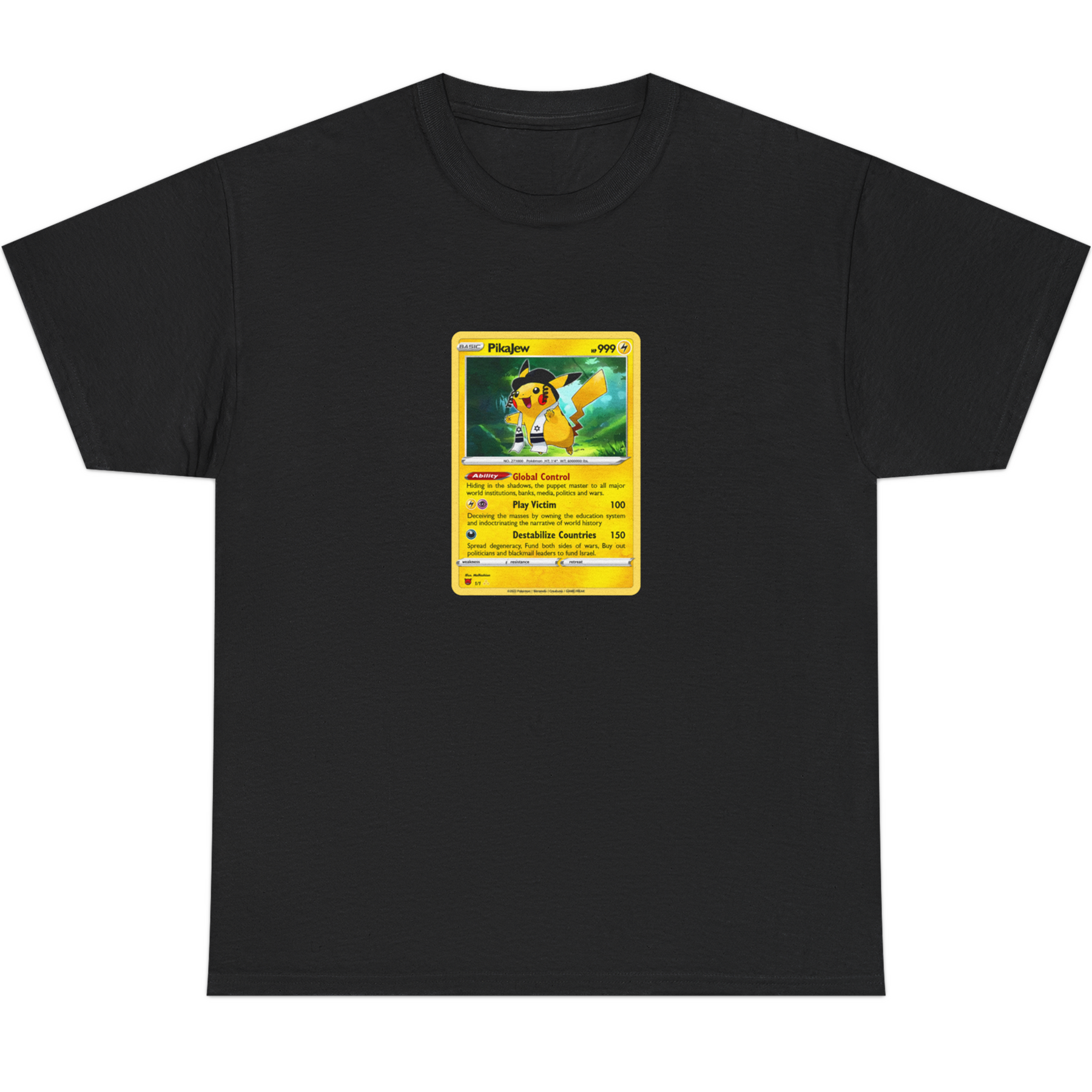 Pikajew Trading Card T-Shirt