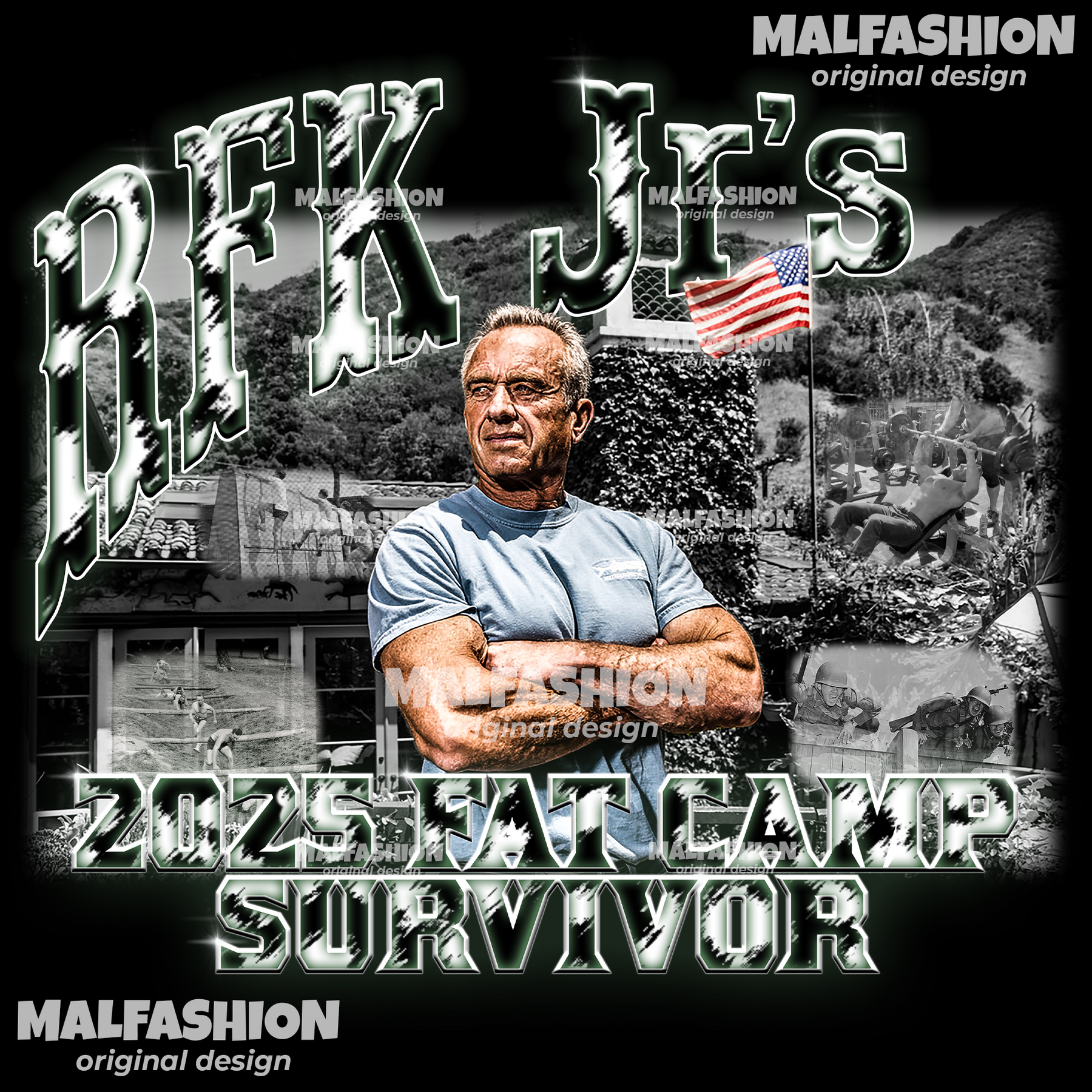 RFK Fat Camp Survivor T-Shirt