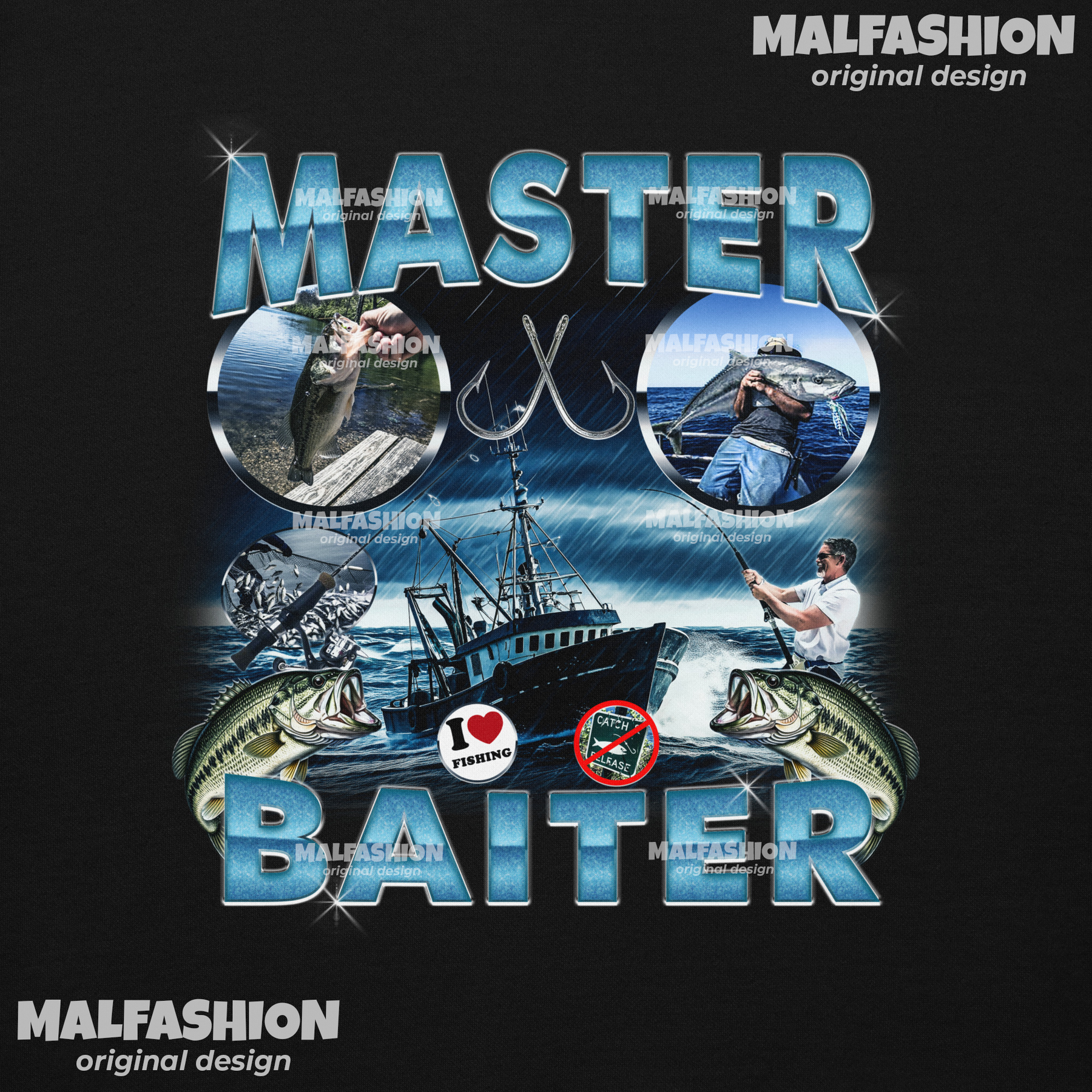 Master Baiter Fishing T-Shirt