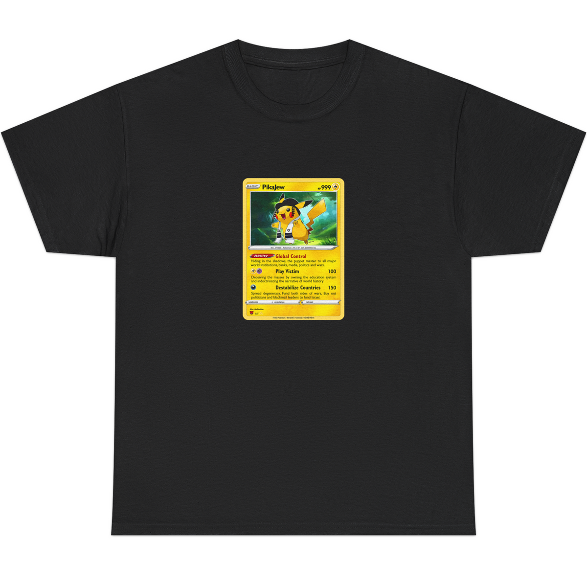 Pikajew Trading Card T-Shirt