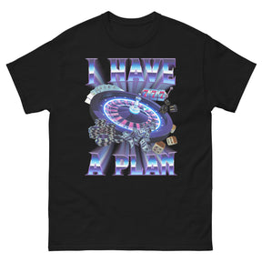 professional gambler roulette casino tshirt funny i have a plan