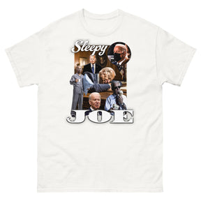 sleepy joe biden funny graphic tshirt